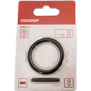 982P - ACCESSORI PER BUSSOLE AVVITATORI - Orig. Gedore red